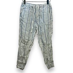 Joie linen striped pants